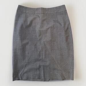 Theory Heather Gray Pencil Skirt Size 6